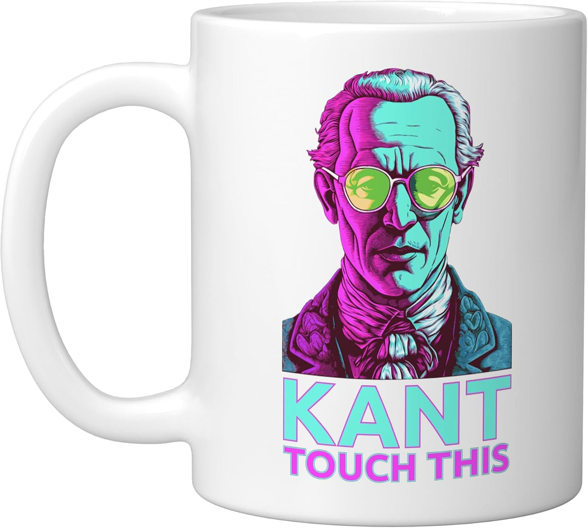 Immanuel Kant Funny Wordplay Philosophy Lover Ceramic Mug