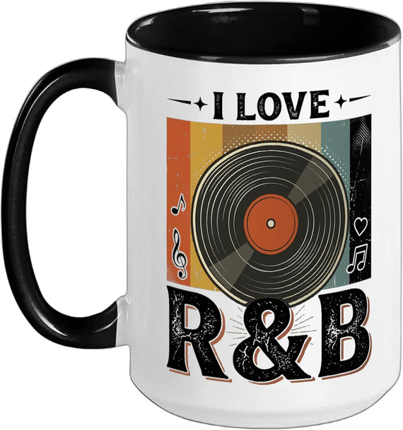 I Love R&B Ceramic Mug