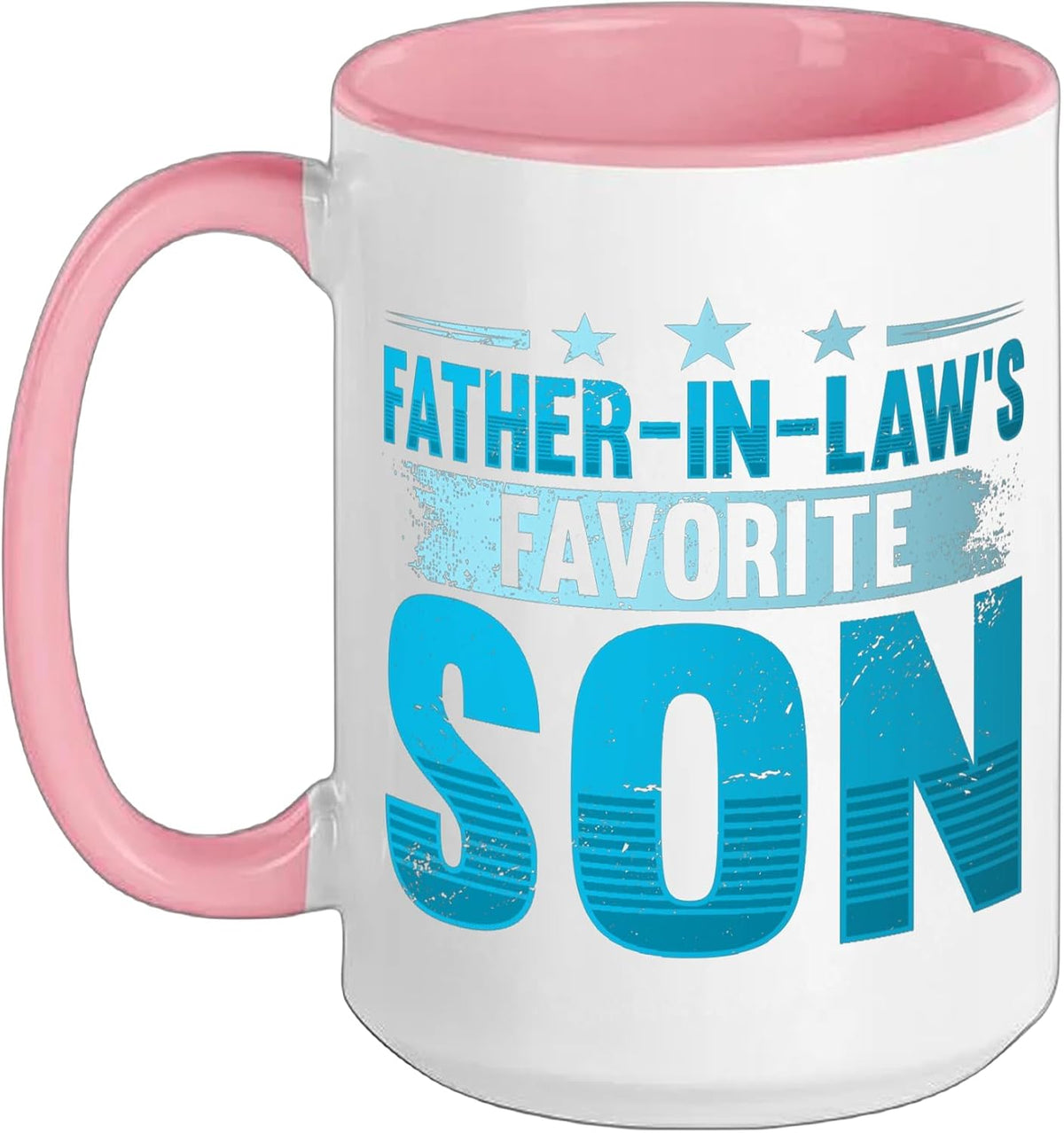 Family Father-In-Law's Favorite Son Funny Son-In-Law Ceramic Mug