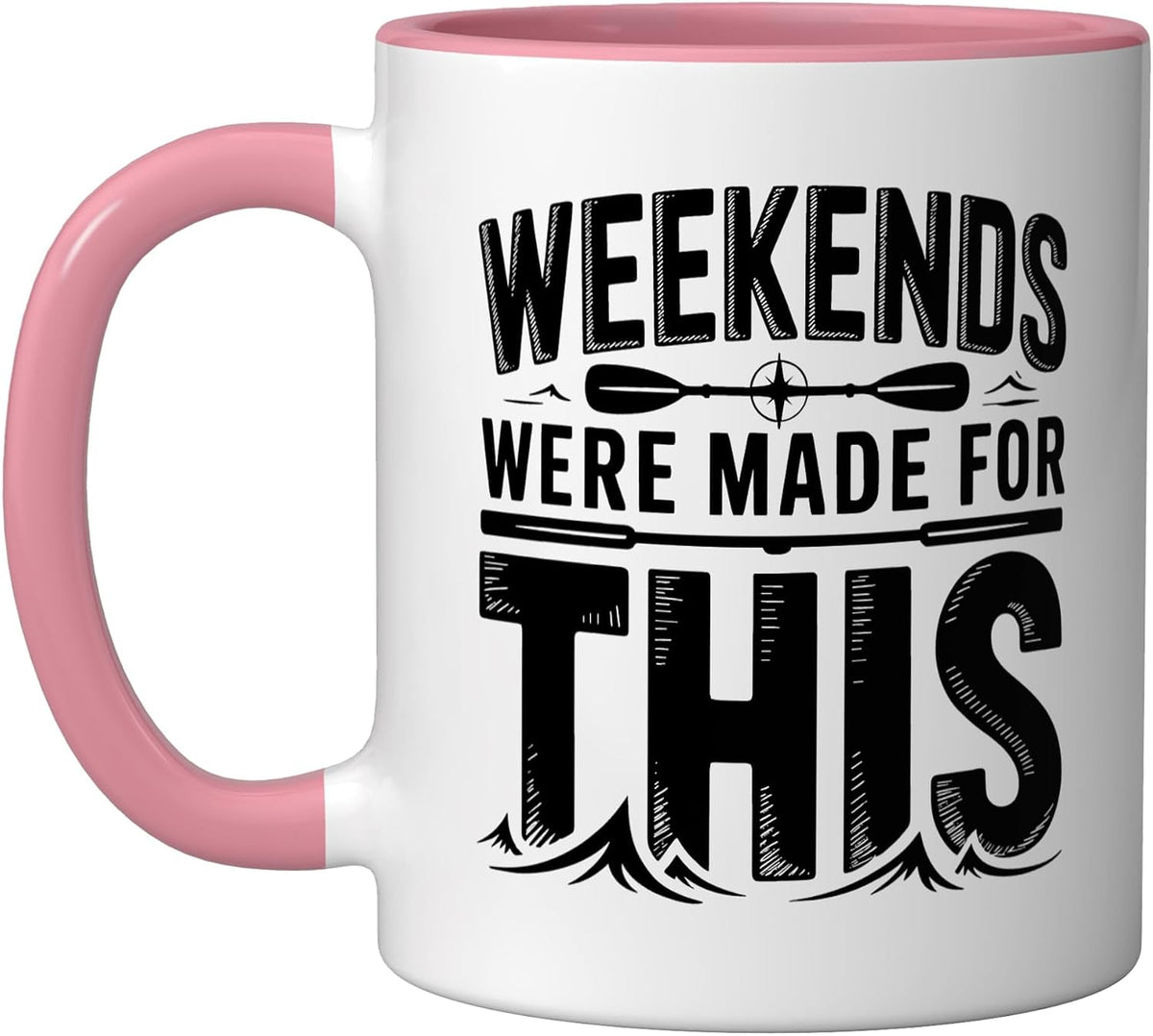 Sea Kayaking Weekends Made Ocean Paddling Weekend Kayak Ceramic Mug