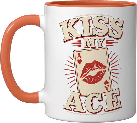 Funny Poker Player Texas Hold'em Poker Night Ceramic Mug