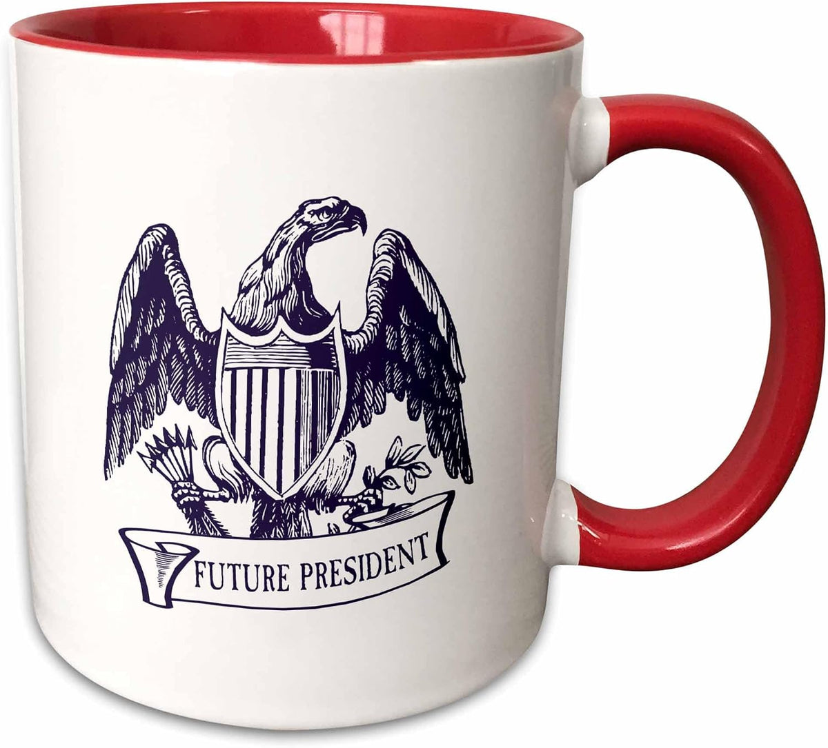 Future President- Vintage American Emblem Ceramic Mug