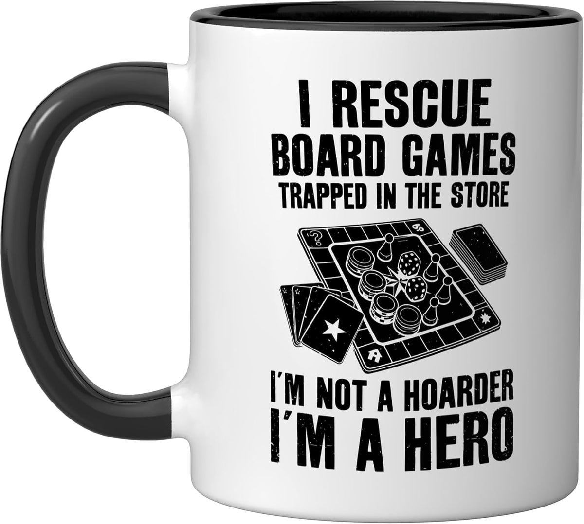 Board Games Funny Tabletop Gamer Ceramic Mug