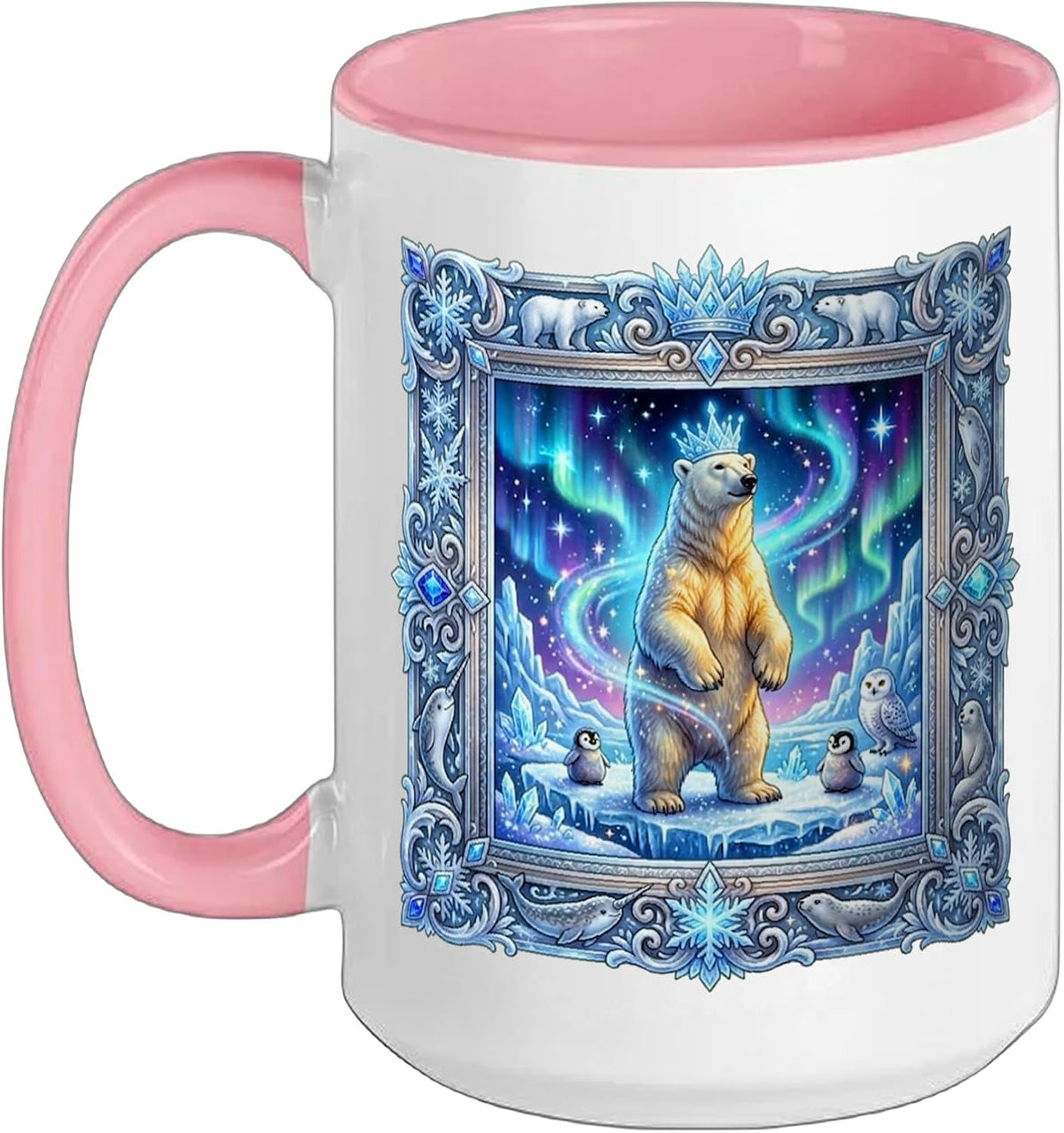 King Of The Polar Bears Arctic Ceramic Mug