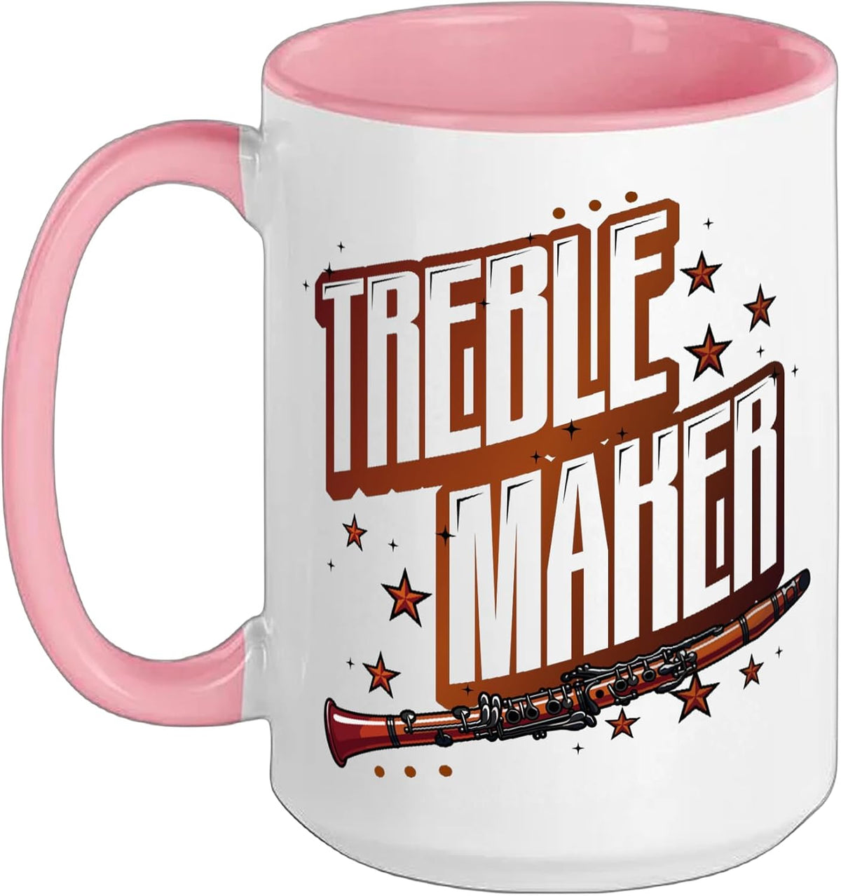 Clarinet Musician Treble Maker Ceramic Mug