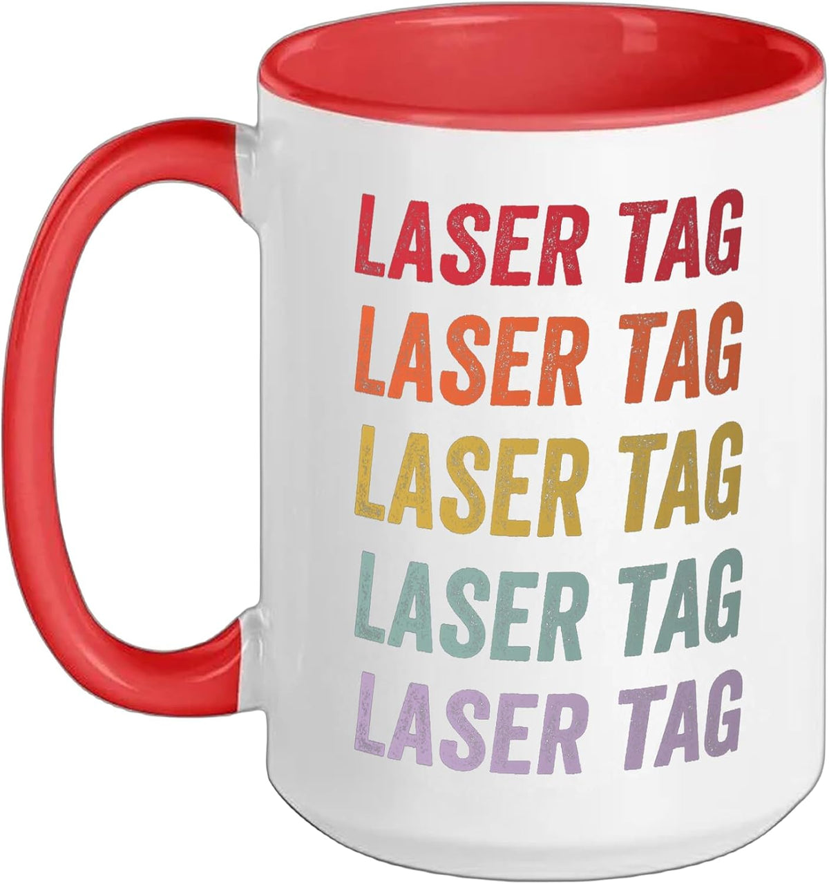 Laser Tag Ceramic Mug