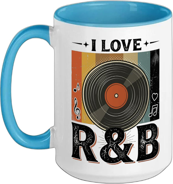 I Love R&B Ceramic Mug