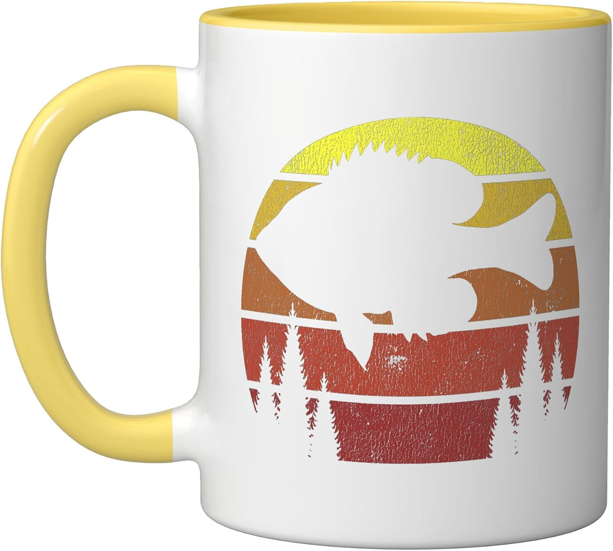 Bluegill Fishing - Panfish Retro Fisherman Ceramic Mug