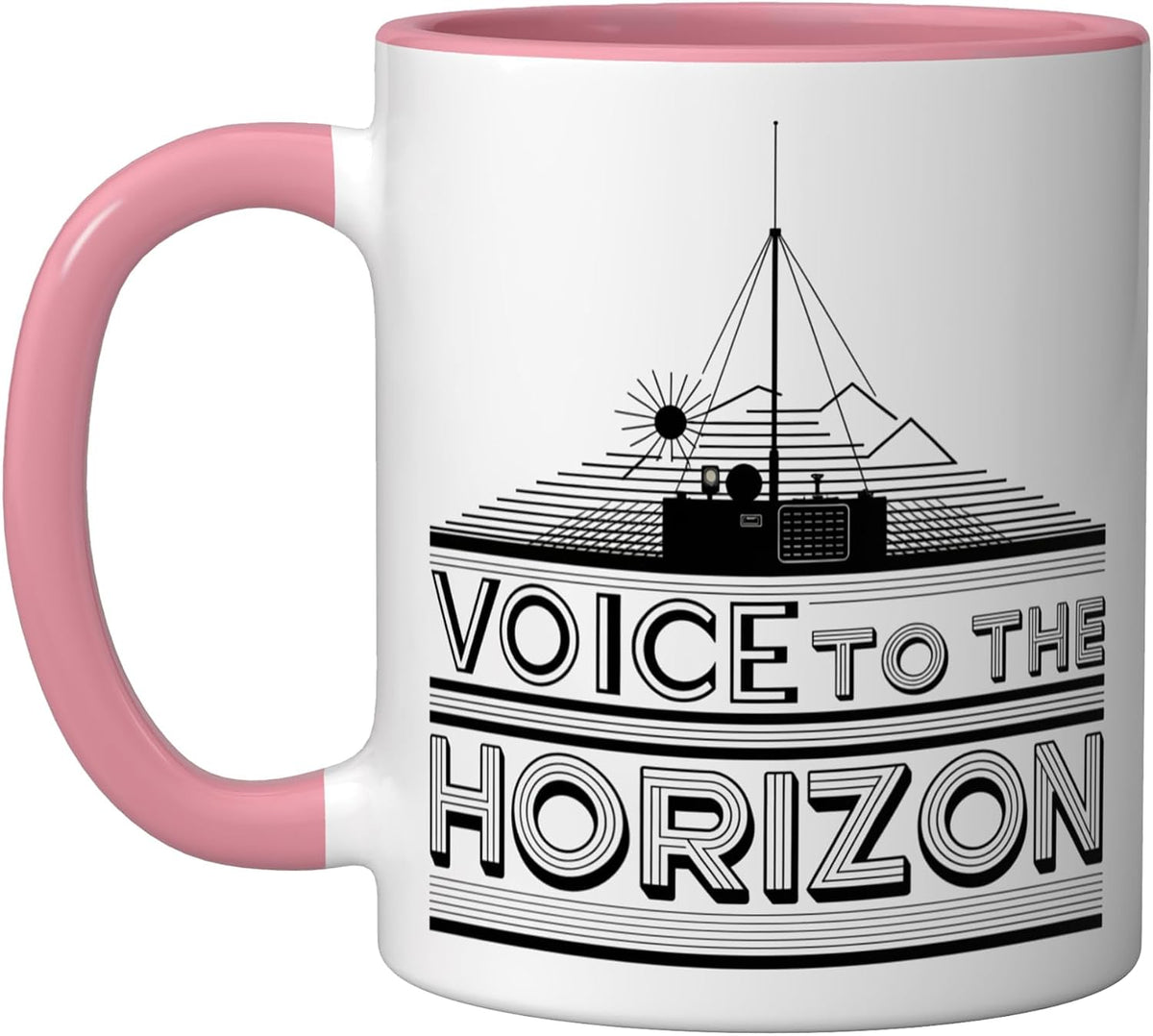 Voice To The Horizon Ham Radio Amateur Radio Ham Radio Ceramic Mug