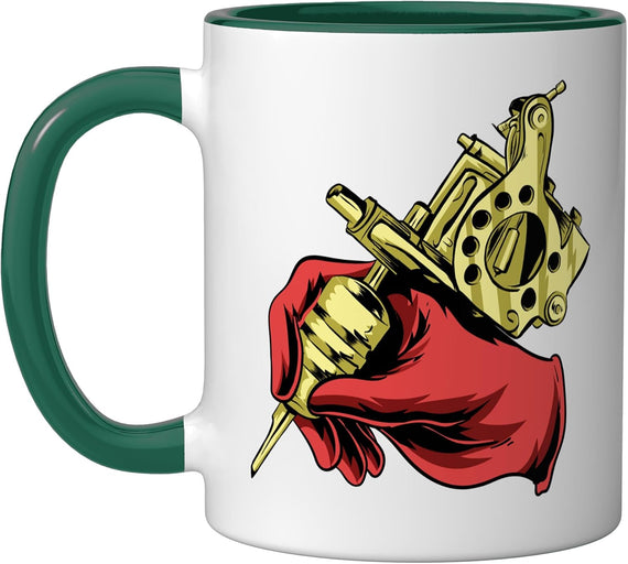 Tattoo Artist Tattooist Ink Master Machine Inking Ceramic Mug