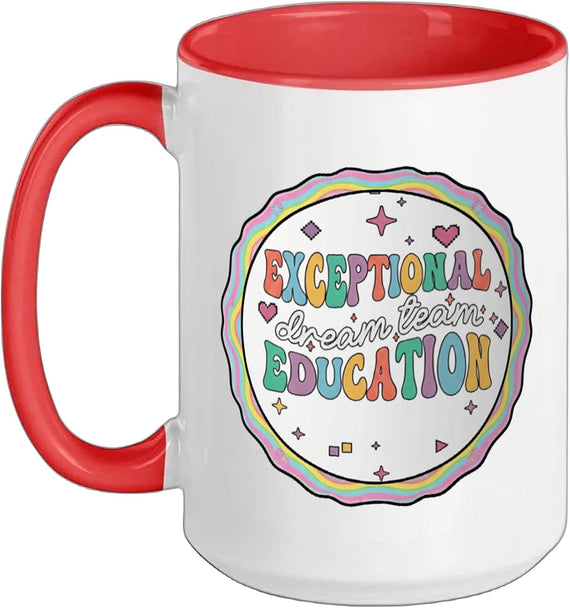 Exceptional Dream Team Education Teacher Squad Ceramic Mug
