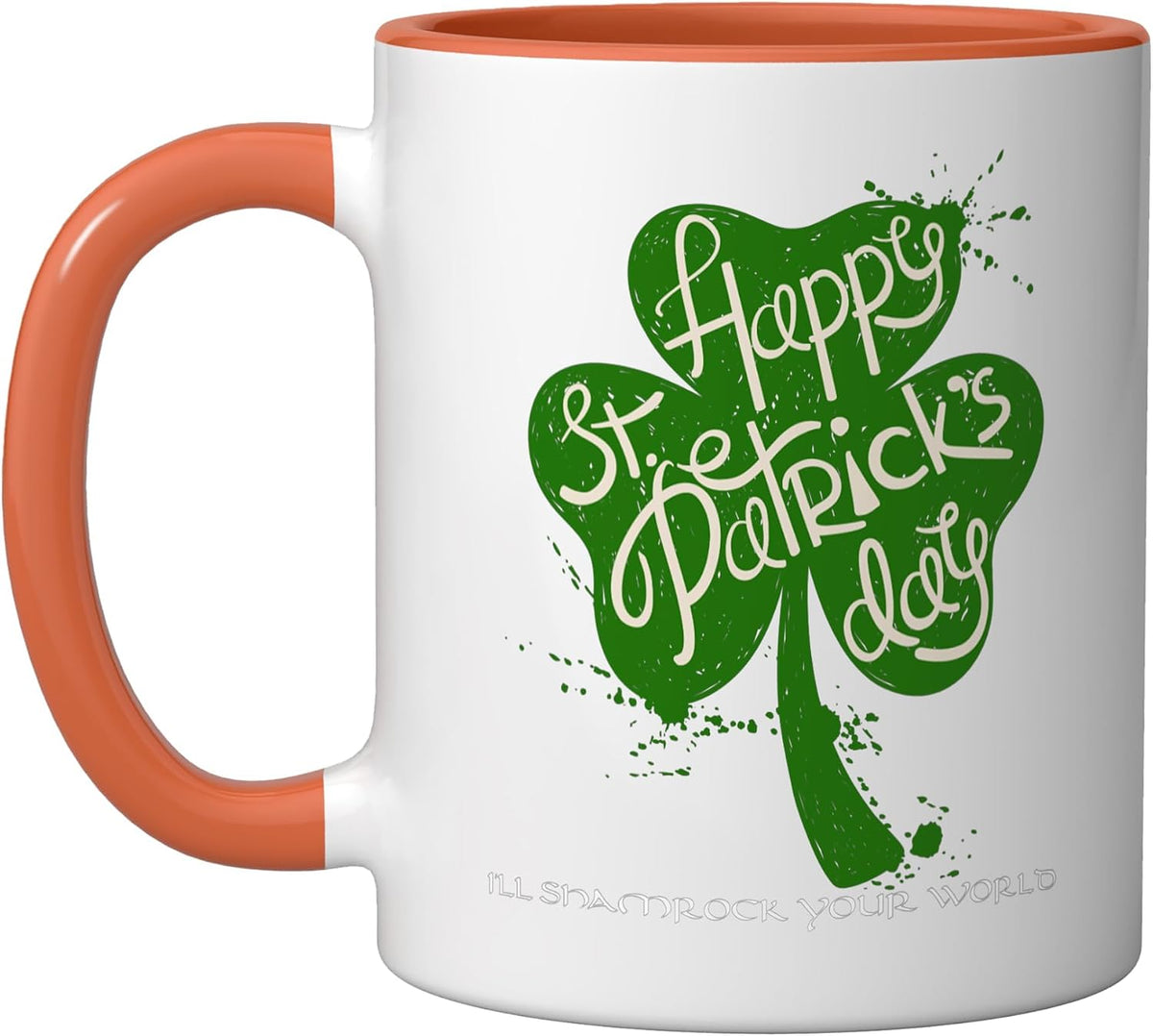 St. Patrick's Day Lucky Shamrock Ceramic Mug
