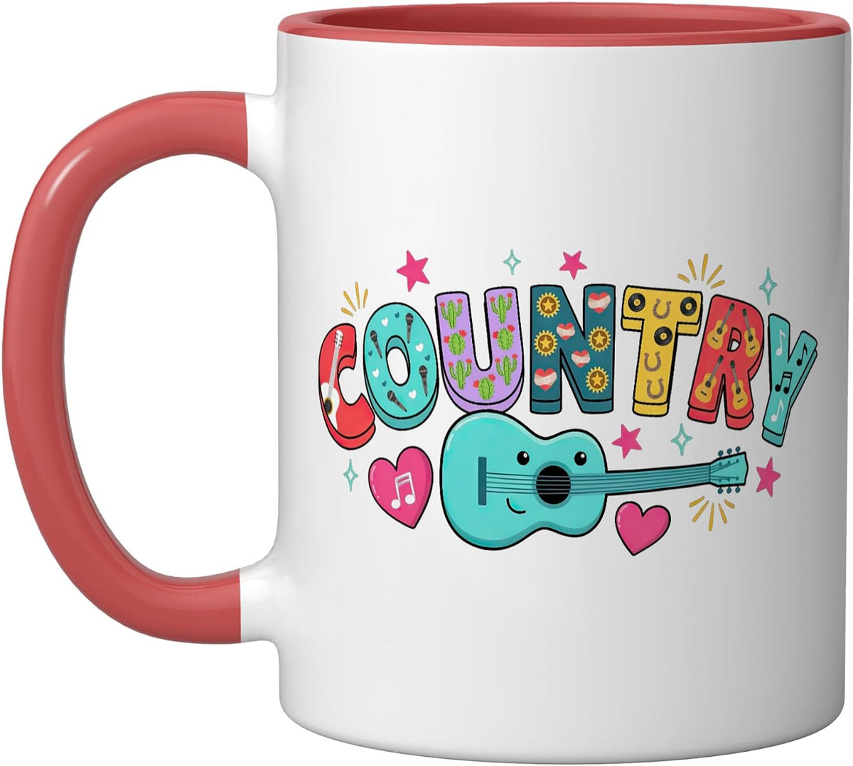 Country Music Nashville Sound Honky Tonk Bluegrass Ceramic Mug