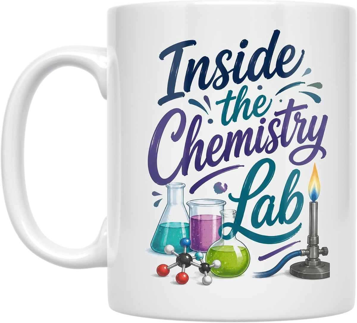 Chemistry Lab Mug - Inside The Chemistry Lab - Ceramic Ceramic Mug