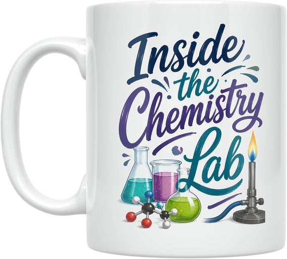 Chemistry Lab Mug - Inside The Chemistry Lab - Ceramic Ceramic Mug