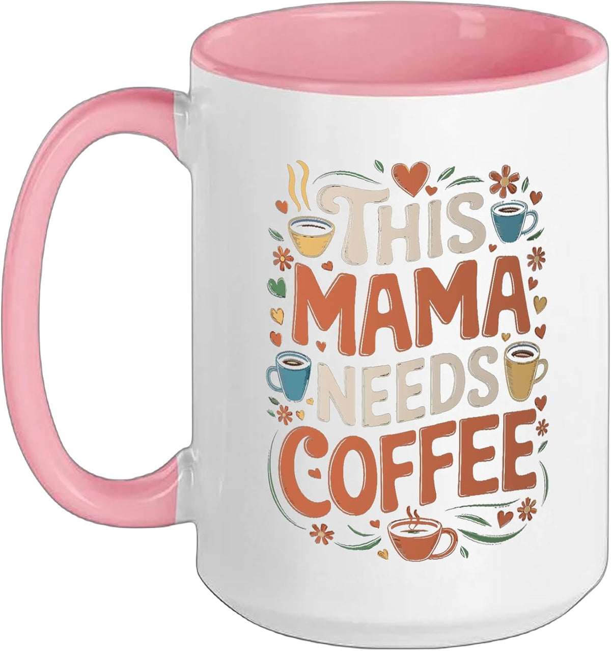 This Mama Need Coffee Mother's Day Grandma Mother Mama Mom Ceramic Mug