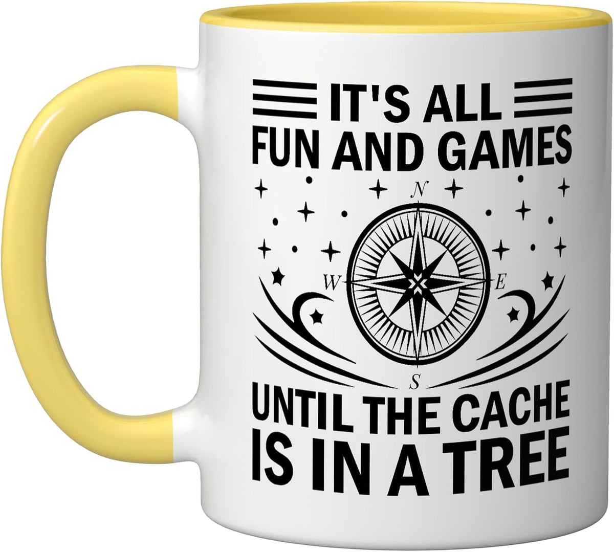 Geocaching Geocache Funny Geocacher Sayings Ceramic Mug