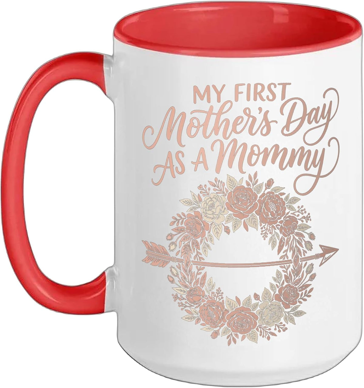 My First Mother's Day As A Mommy Cute New Mom Gift 2026 Ceramic Mug