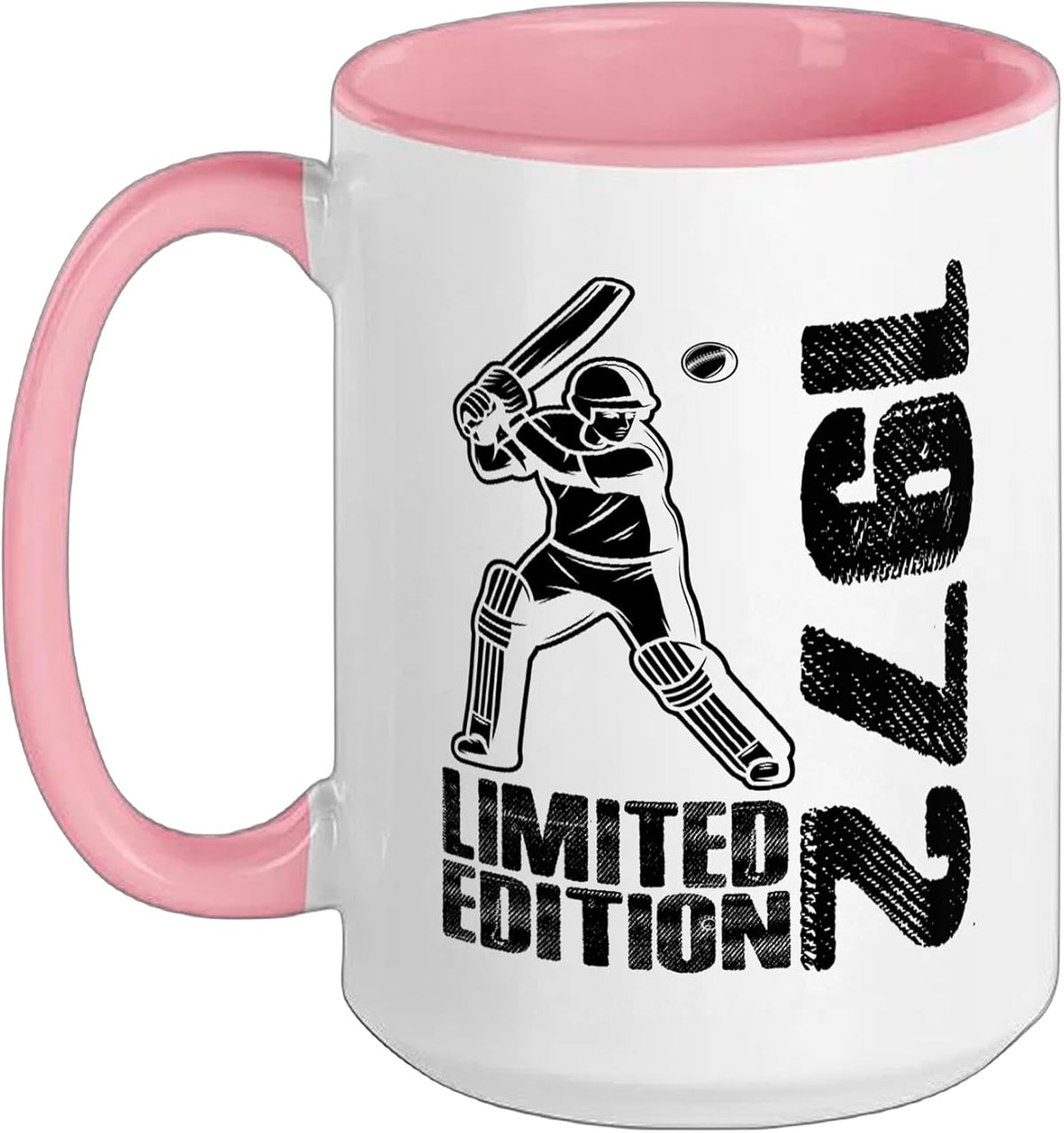 Limited Edition 1972 Limited Edition Cricket Geburtstag Ceramic Mug