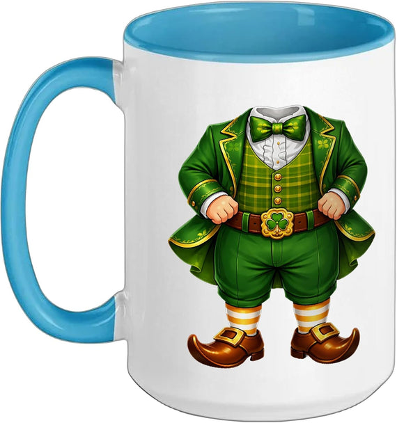 Leprechaun Suit Costume St Patricks Day Ceramic Mug
