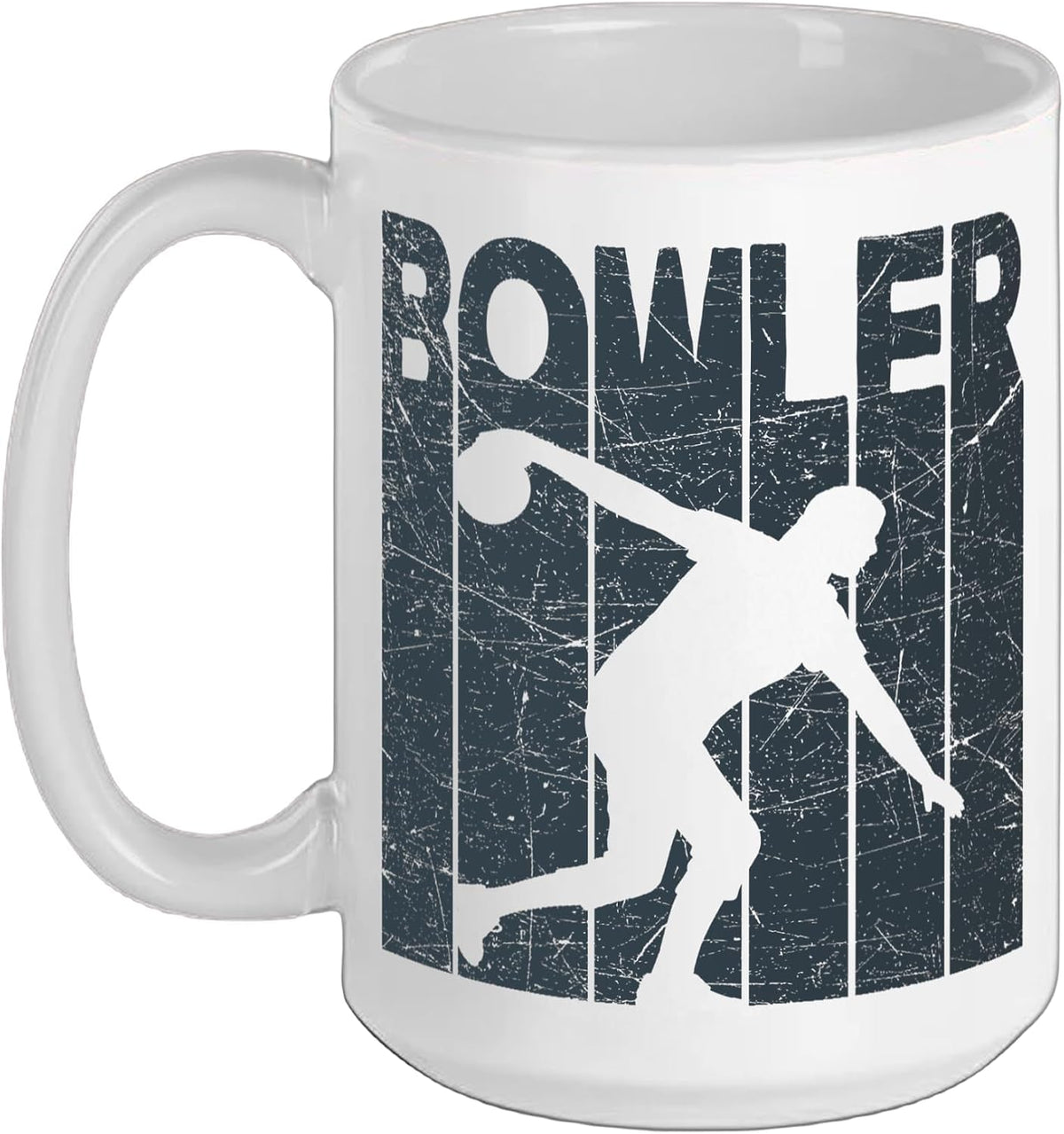Bowler Vintage Bowling Player Retro Bowling Lover Ceramic Mug