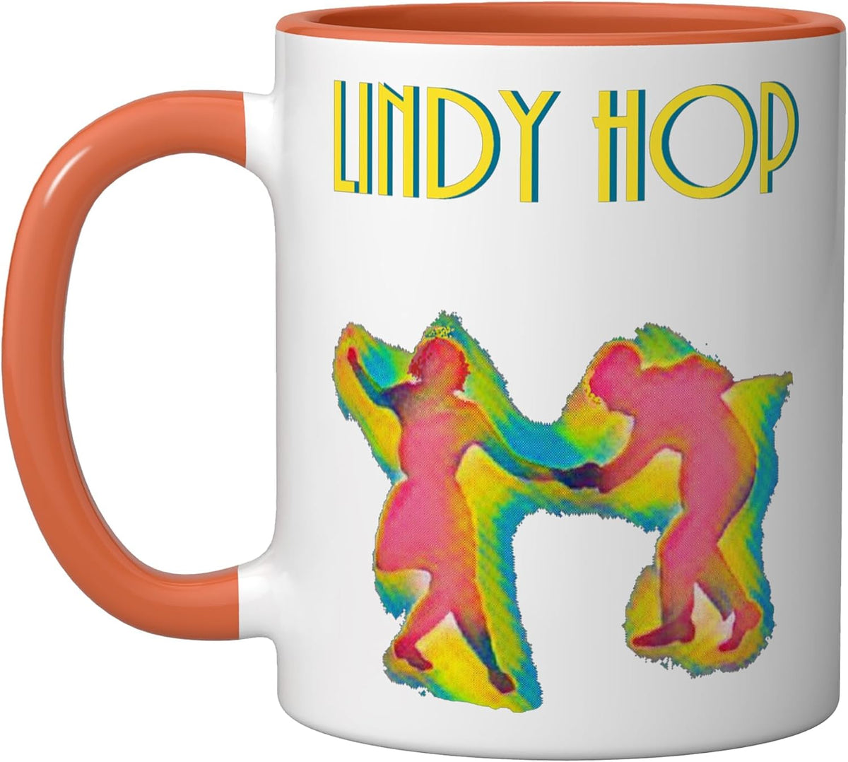 Lindy Hop Swing Dancing Ceramic Mug