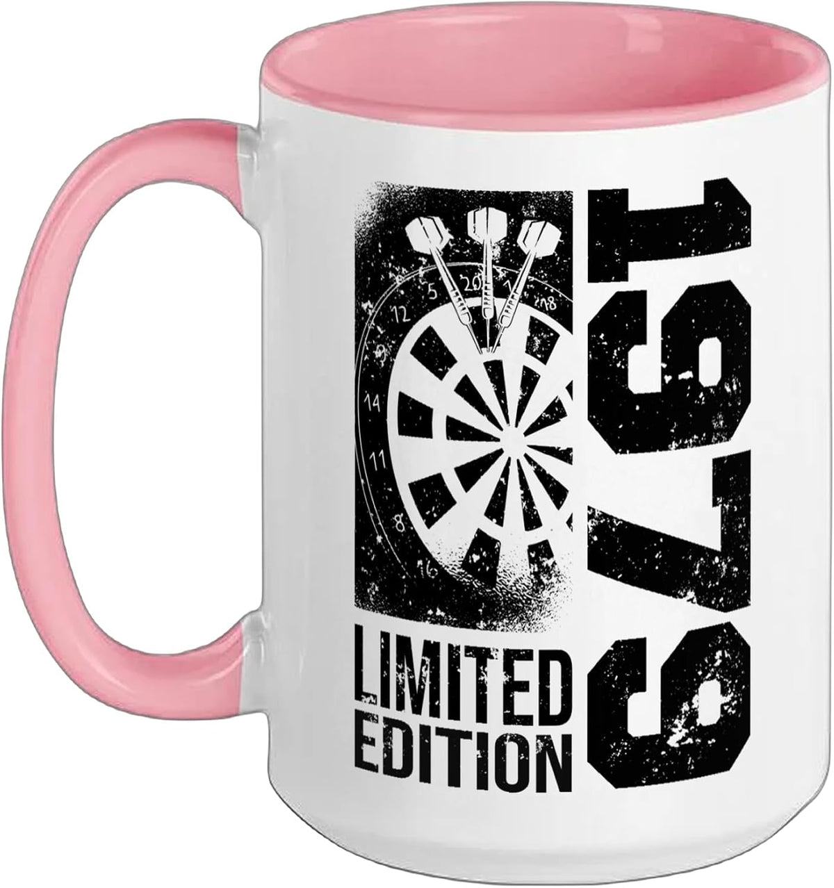 Dart-Player Vintage 1979 Birthday Dart-Game Dartboard Ceramic Mug