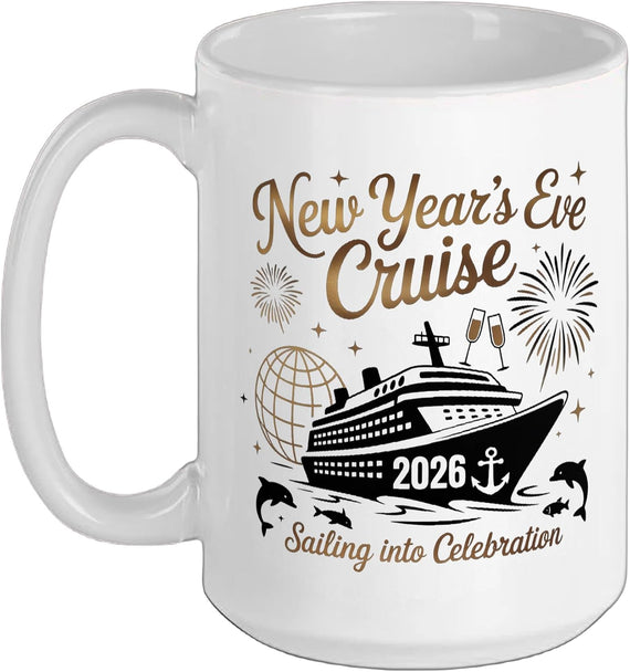 New Year Cruise 2026 Ceramic Mug