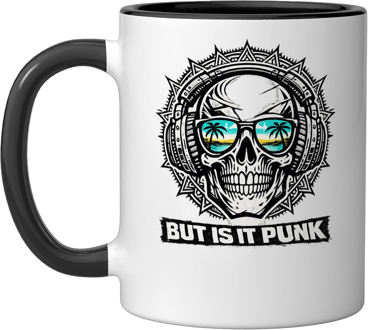 Art Punk Skull Ceramic Mug