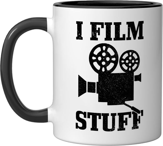 Cameraman Gift I Film Stuff Movie Director Filmmaker Funny Ceramic Mug
