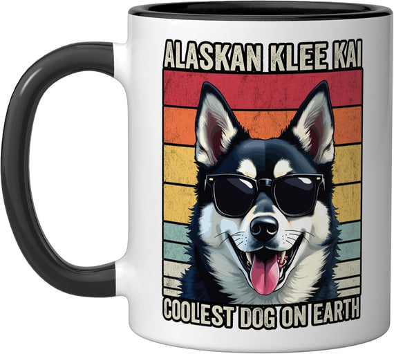 Alaskan Klee Kai Coolest Dog On Earth, Alaskan Klee Kai Ceramic Mug