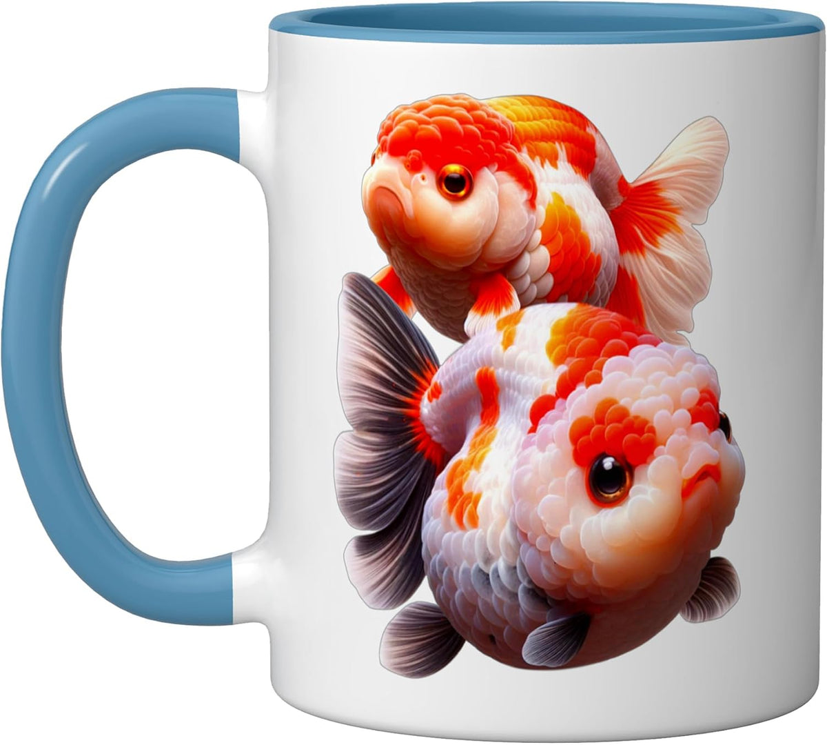 Ranchu Goldfish Fancy Goldfish Breeders Aquarium Fish Tank Ceramic Mug