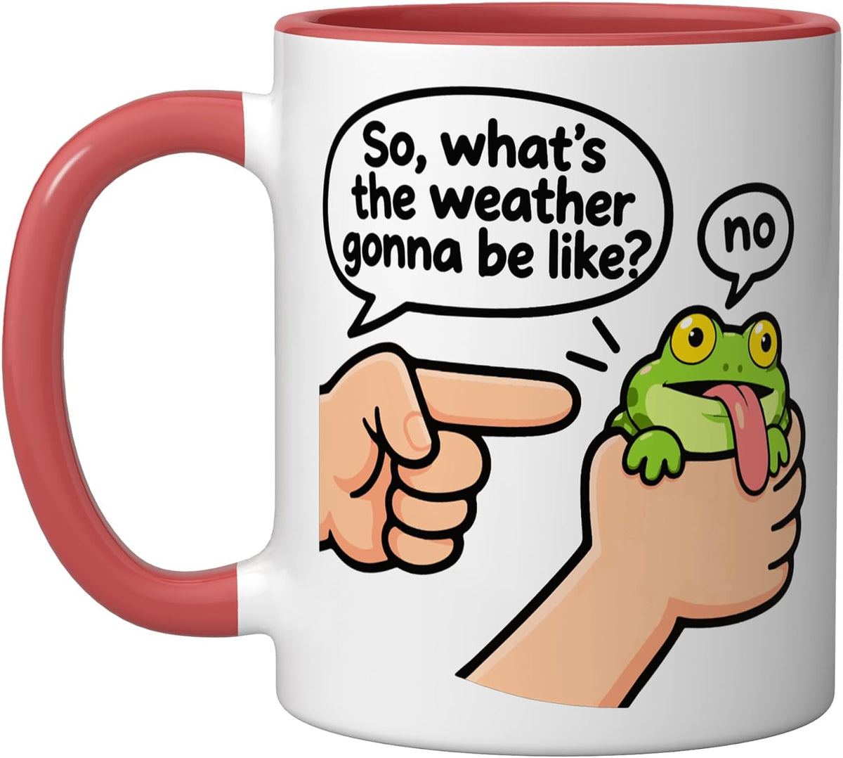 Frog-Weathermen Meteorologist School-Teacher Meteorology Ceramic Mug