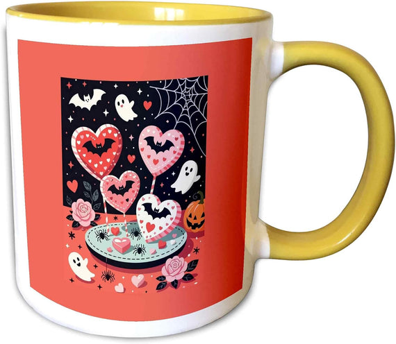 Spooky Cute Halloween Art Ceramic Mug