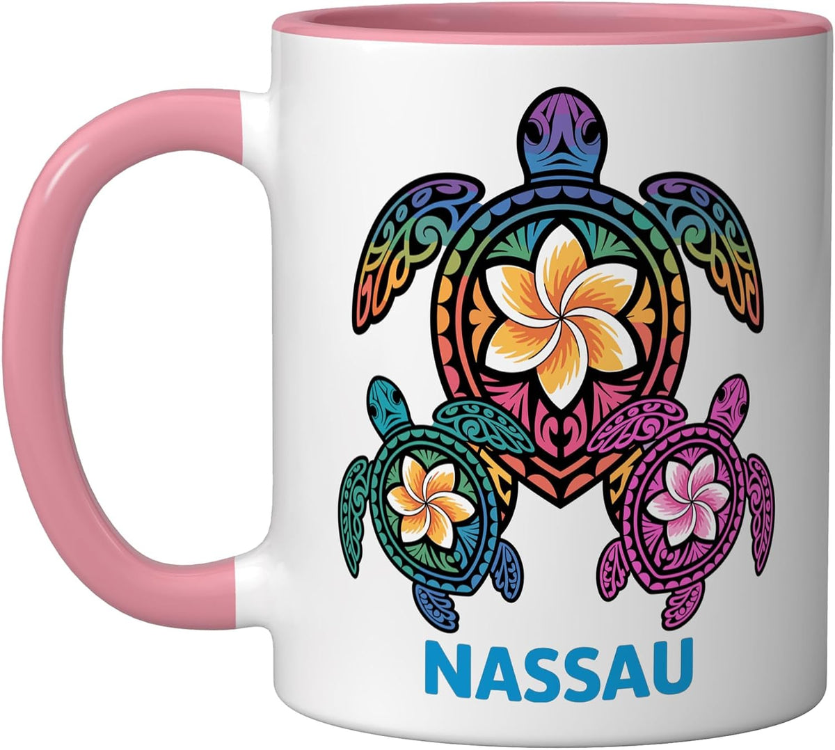 Nassau Bahamas Design For Men Women Kids Bahamas Souvenir Ceramic Mug