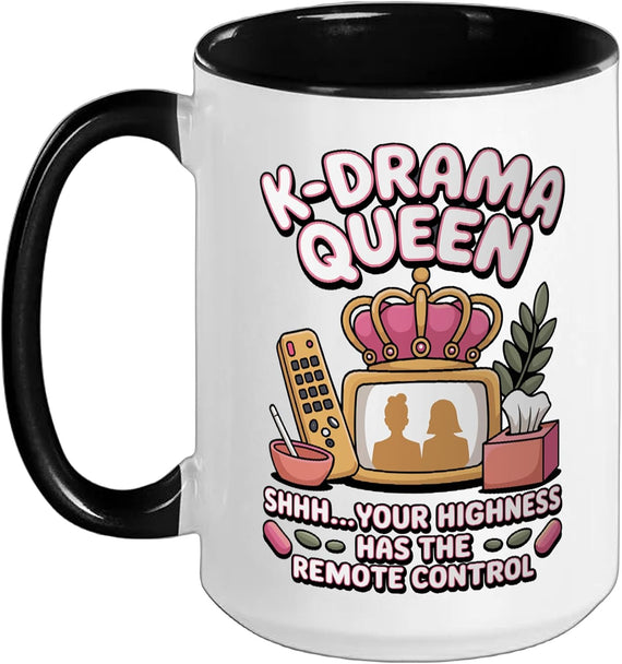 Kdrama Queen Korean Drama Ceramic Mug