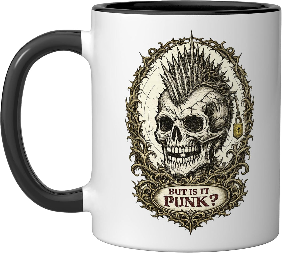 Art Punk Humor Ceramic Mug