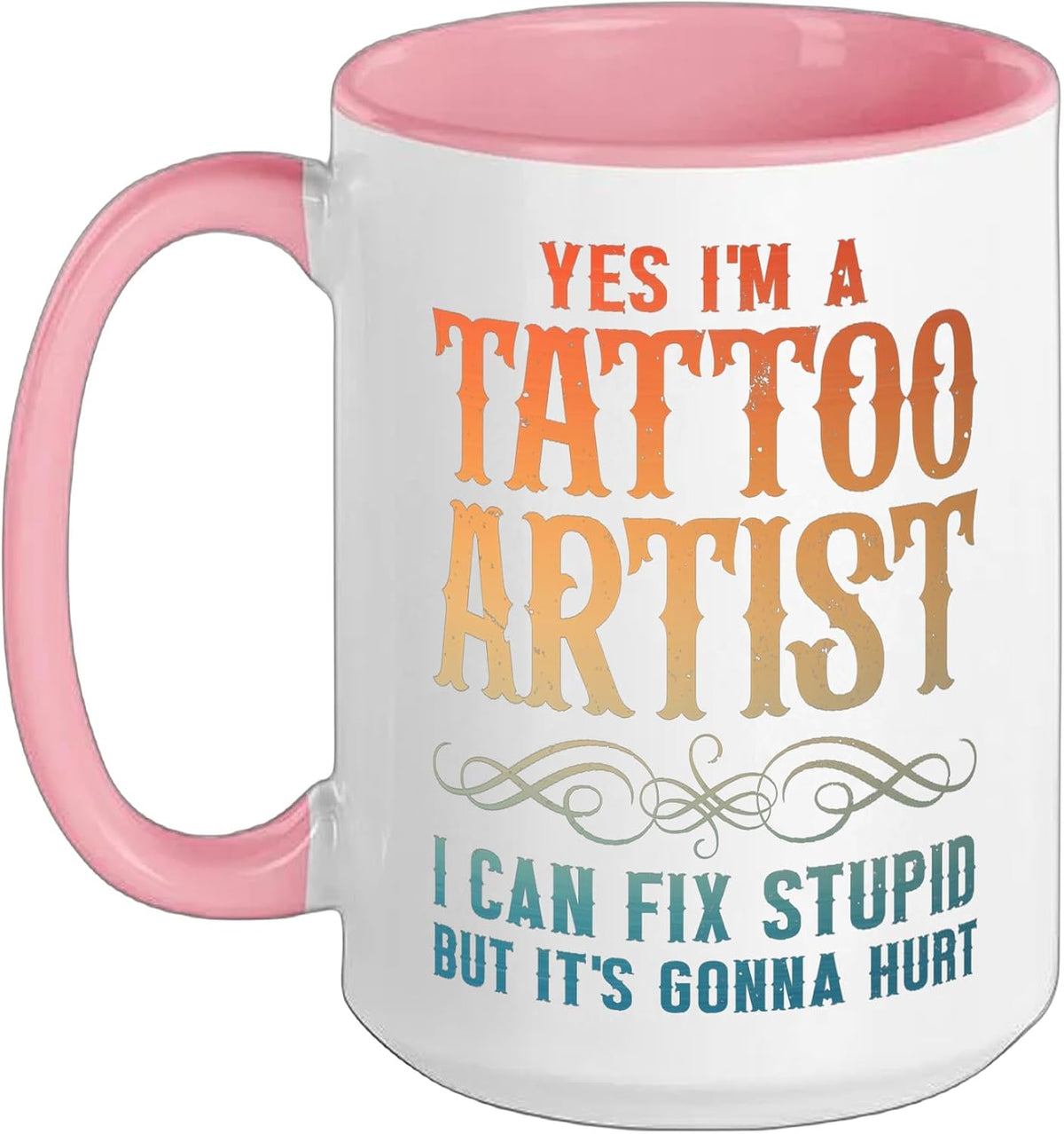 Funny Tattoo Artist Art For Men Women Tattooer Tattoo Ceramic Mug