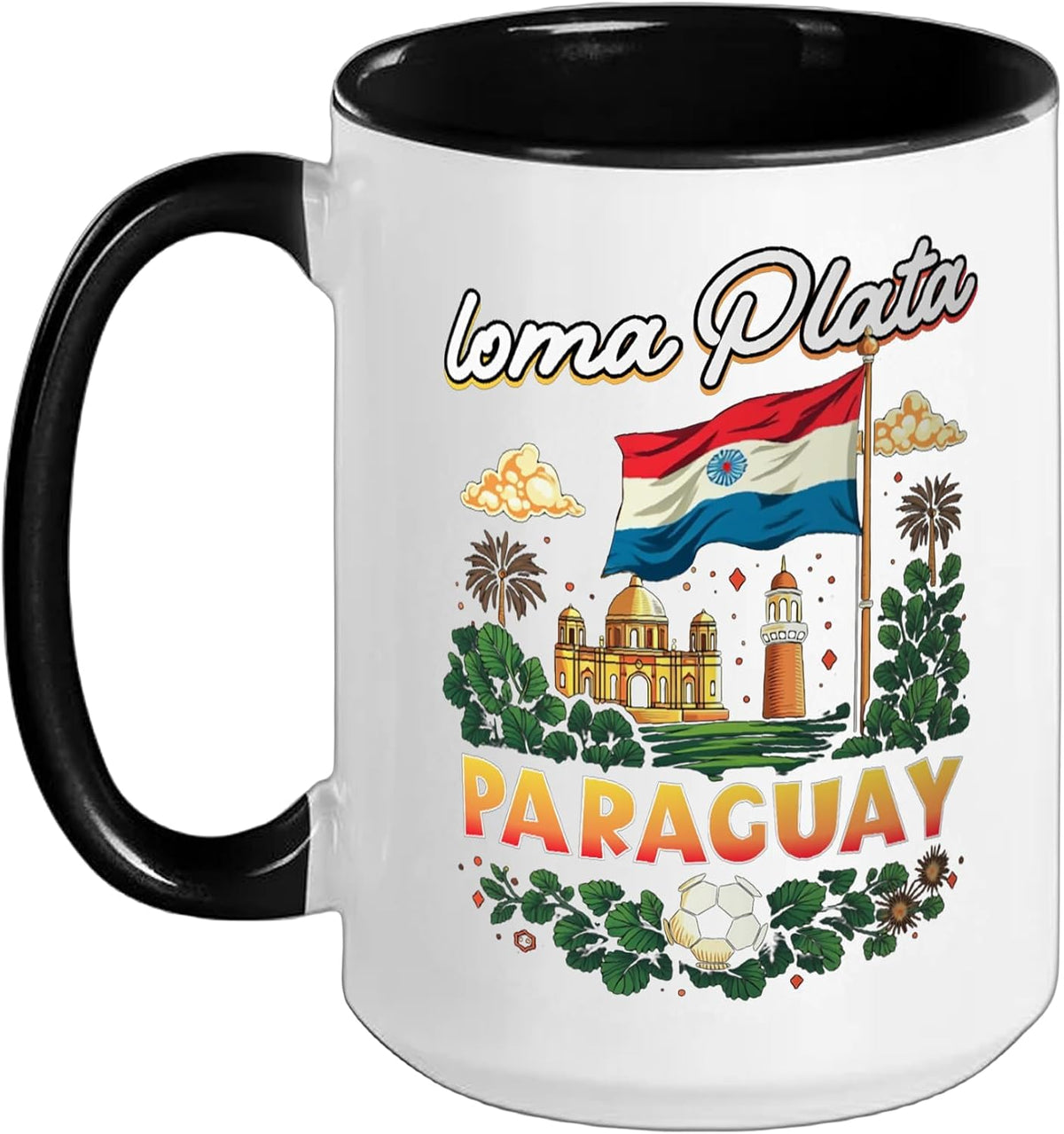 Loma Plata Paraguay Vacation Souvenir Ceramic Mug