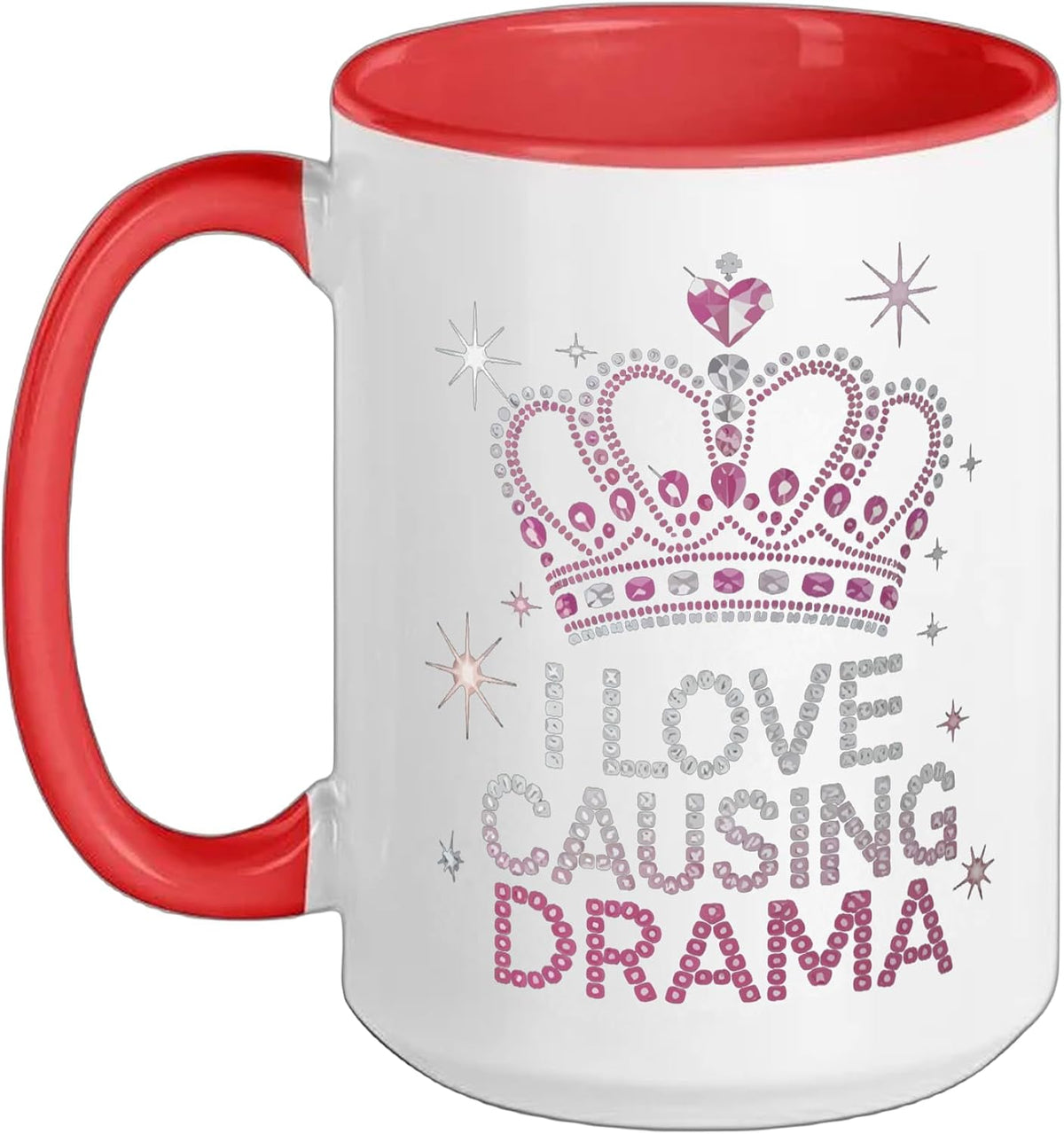 I Love Causing Drama Ceramic Mug