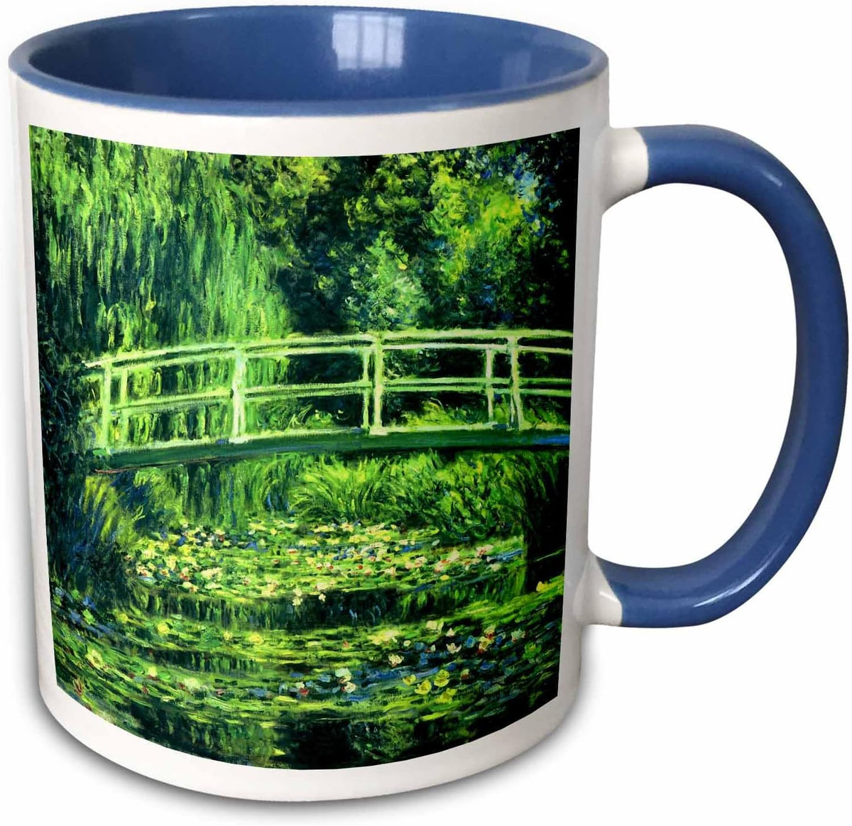 Claude Monet - Bridge Over A Pond Ceramic Mug