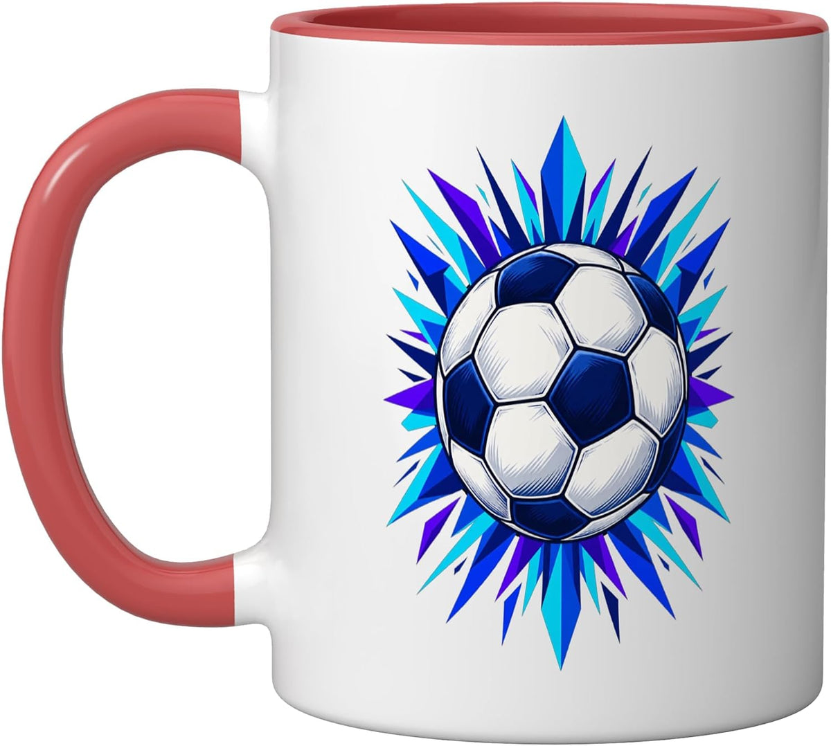 Soccer Ball Burst Boys Sports Ceramic Mug