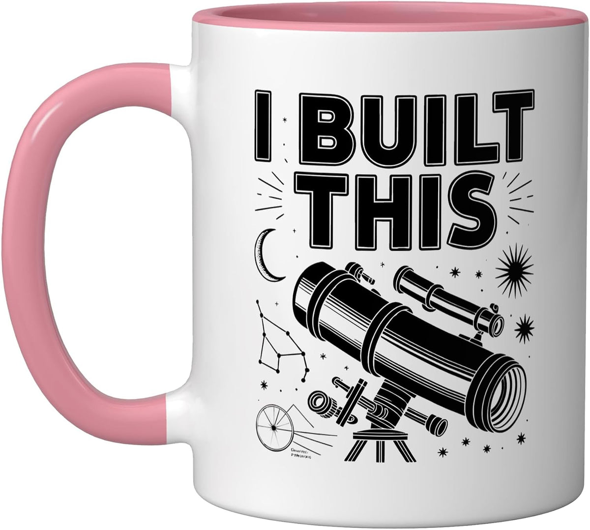 Dobsonian Telescope Builder Mirror Grinding Atm Hobby Ceramic Mug