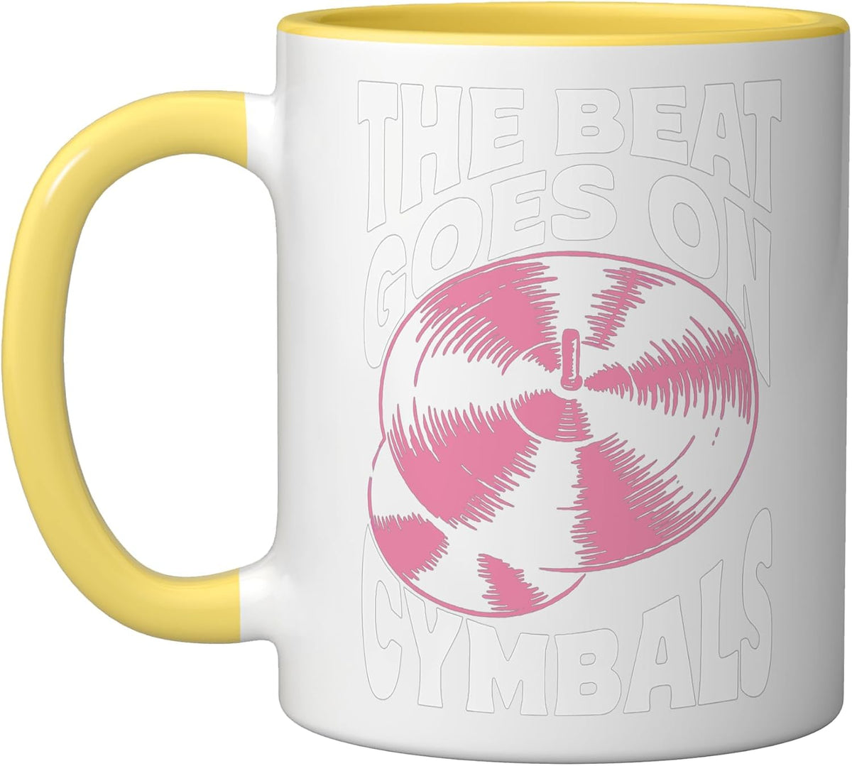 Cymbals Drummer Drumming Cymbals Ceramic Mug