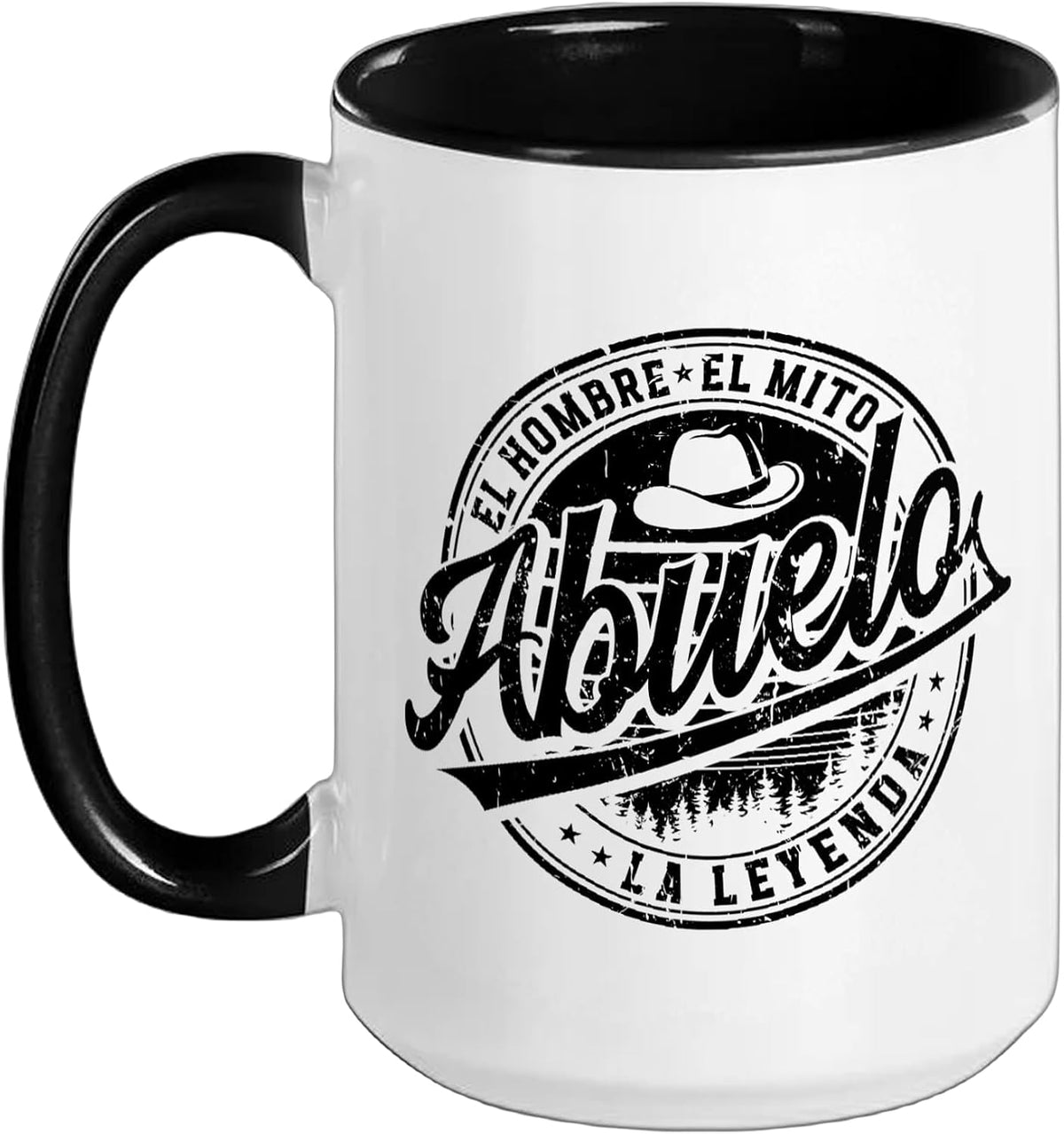 Abuelo El Hombre El Mito La Leyenda Grandpa Regalo Abuelo Ceramic Mug