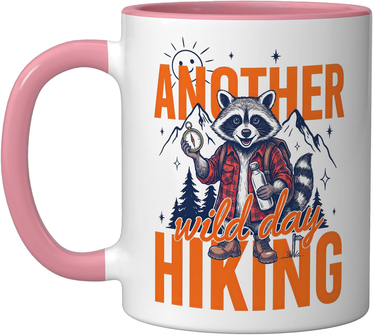 Hiking Hike Hiker Hikers Day Backpacking Trekking Trekker Ceramic Mug