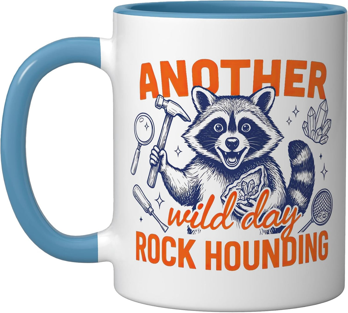 Rock Hounding Mineral Collecting Lapidary Arts Crystal Ceramic Mug