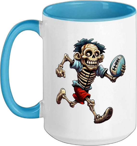 Rugby Skeletons Ceramic Mug