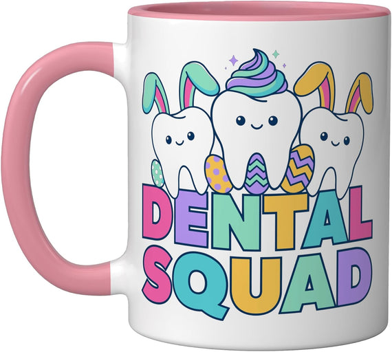 Dentistry Crew Dentist Dental Assistant, Dental Squad Ceramic Mug