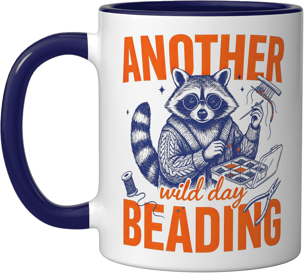 Beading Beadwork Stringing Beadcraft Beader Ceramic Mug